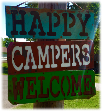Happy Campers Welcome